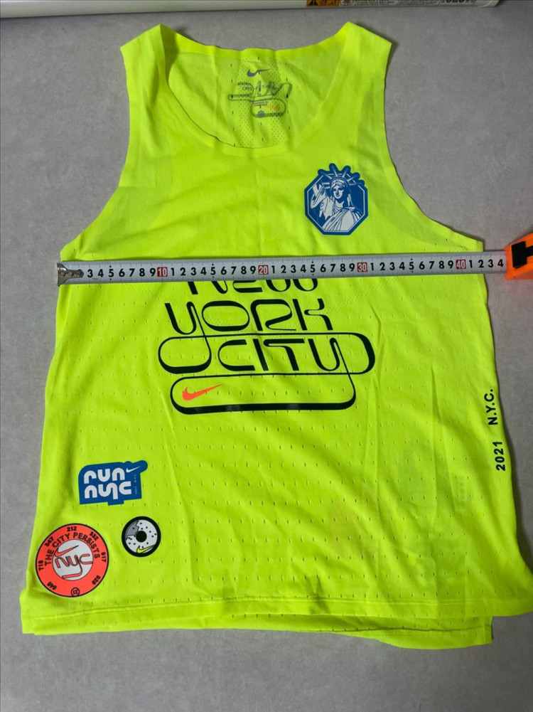 단종/나이키 뉴욕 마라톤 우먼스 싱글렛(미사용 새상품)--3