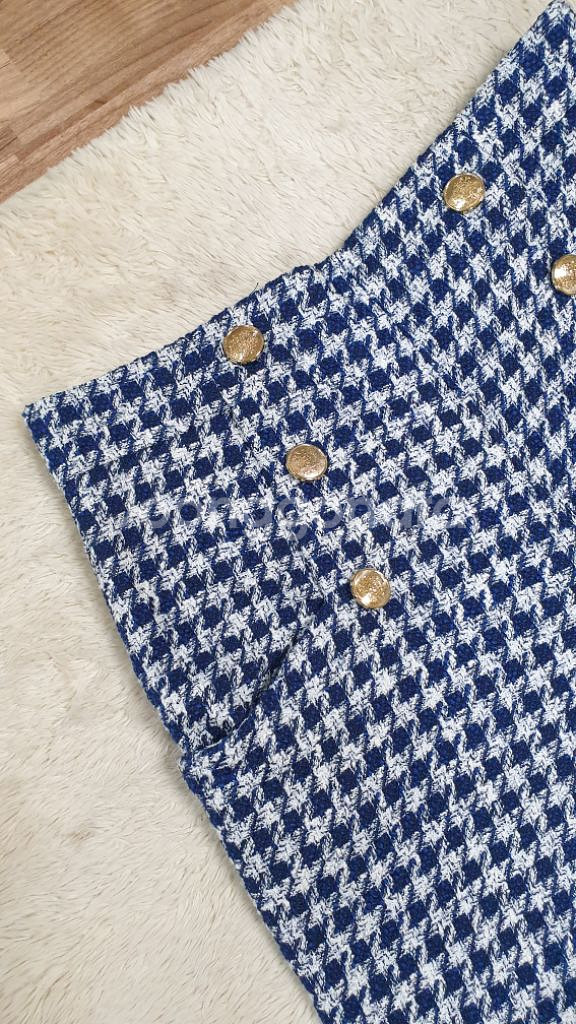 [여성28] 정품 ZARA 자라 트위드 와이드팬츠 새것--1