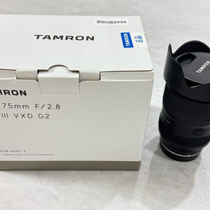 탐론 28-75mm g2 F2.8 소니 FE 렌즈