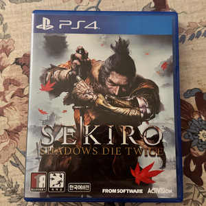 PS4 세키로 액션 게임