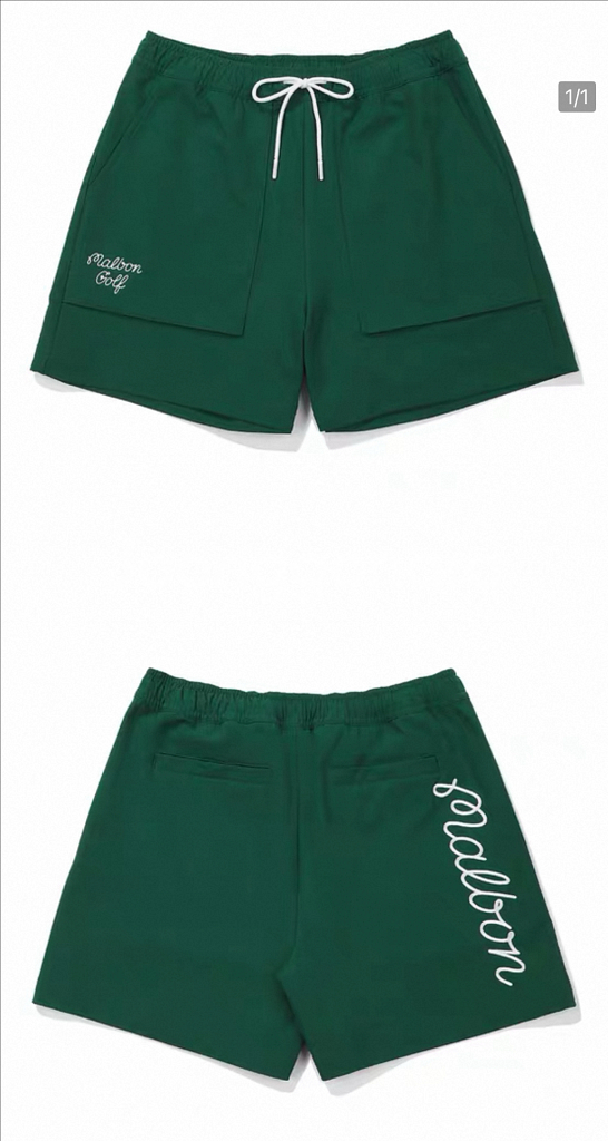 말본 여성 후드반바지 세트--4