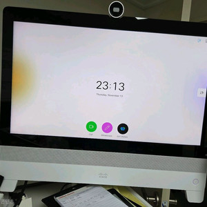 cisco dx80 webex 화상회의 모니터 23인치