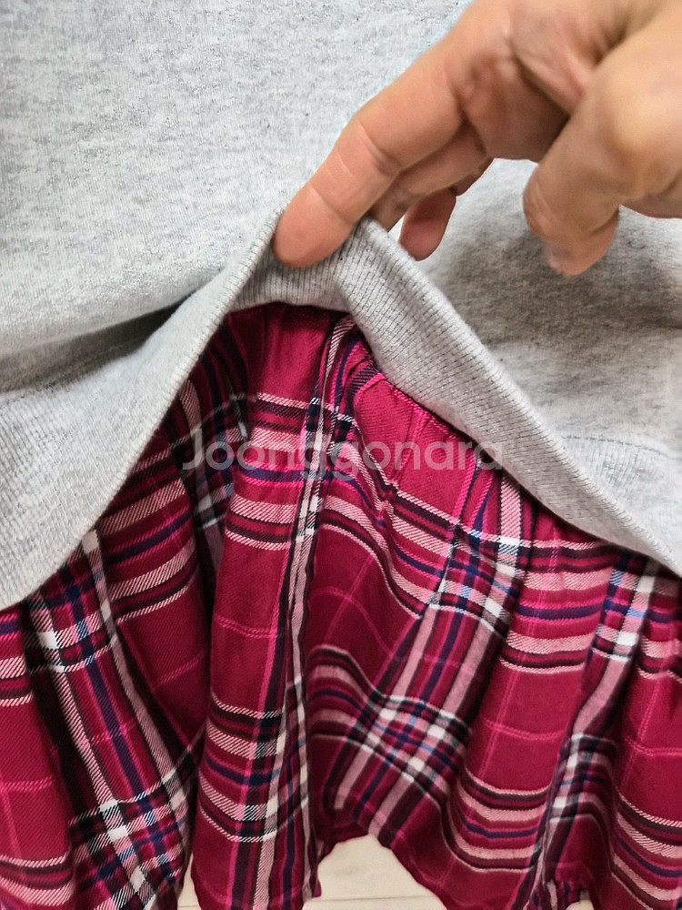 TOMMY HILFIGER 타미힐피거맨투맨원피스. 여아XL,성인55(새상품)-택포35000--3