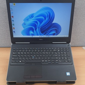 델 노트북 i7 워크스테이션(램32,SSD1240gb)