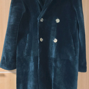 한섬 UTZON 리버서블 시어링 무스탕 코트