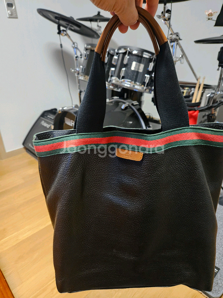 구찌 인터로킹 토트백--0