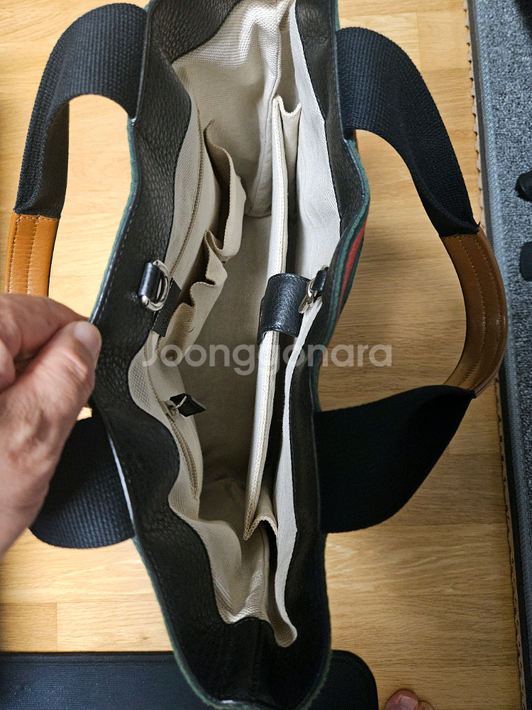 구찌 인터로킹 토트백--2