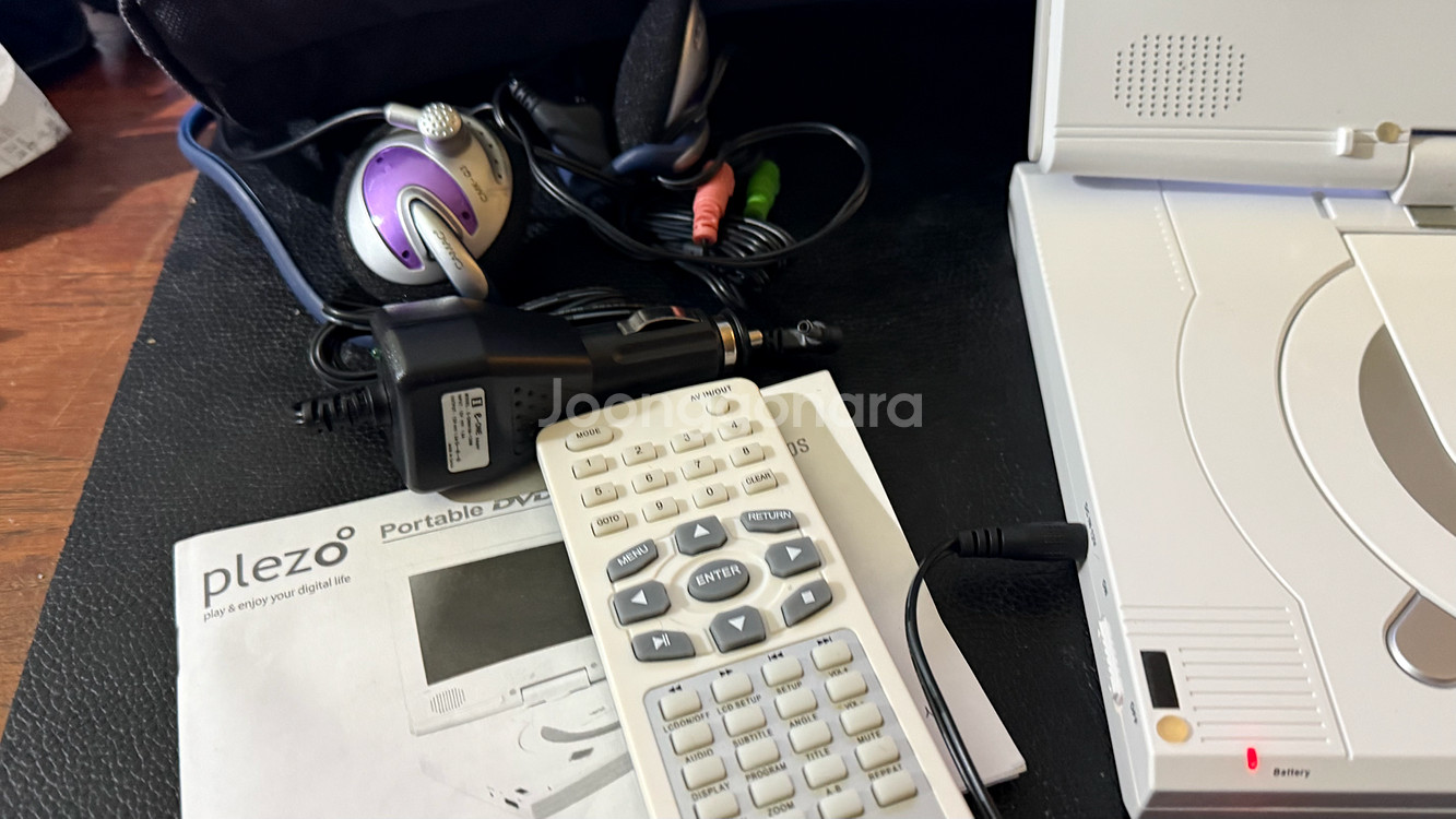 Plezo 포토블 DVD 플레이어 풀세트--1