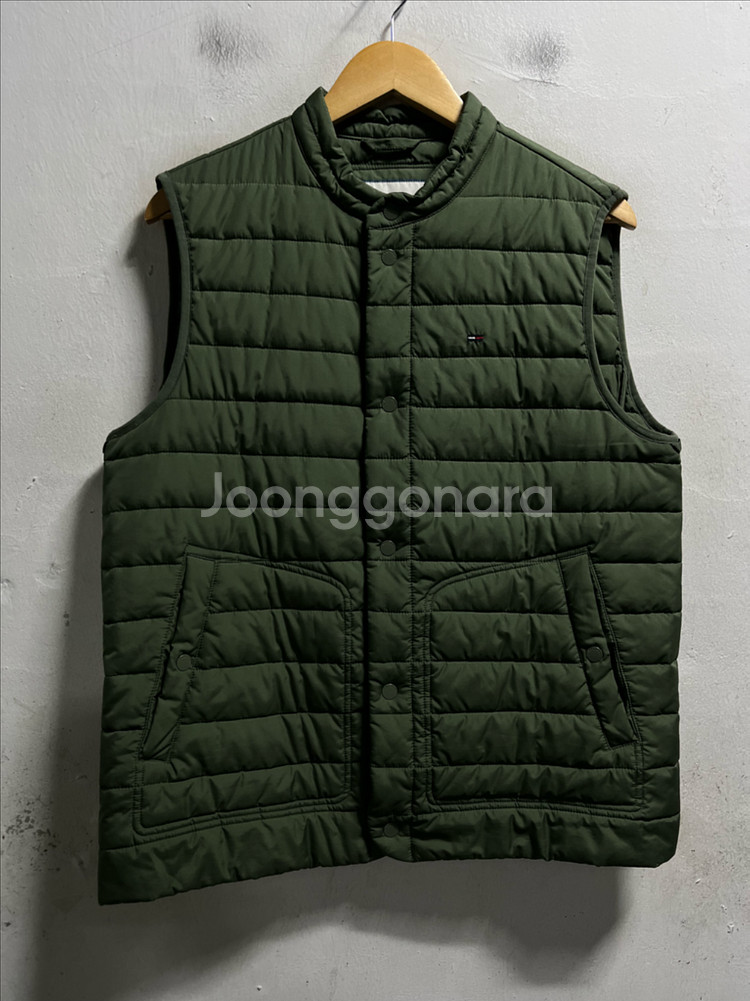 100 타미힐피거 경량패딩조끼--0