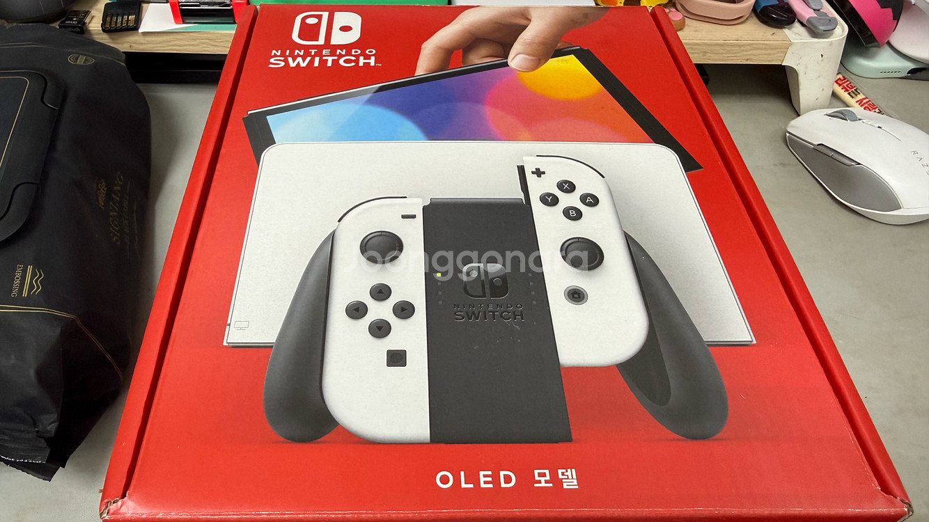 닌텐도 스위치 OLED 화이트, 스위치프로컨트롤러, 탐탁 케이스--0