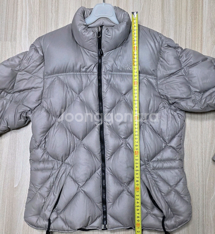 노스페이스 구스다운 쉘 패딩 여성 55사이즈--3