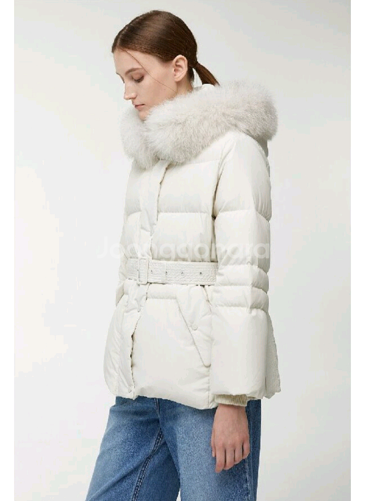 보브 폭스퍼 구스 패딩--1