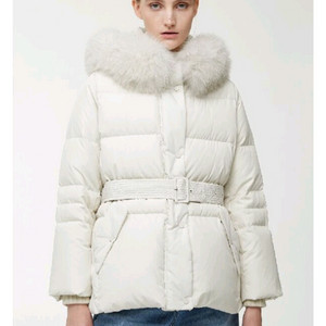 보브 폭스퍼 구스 패딩