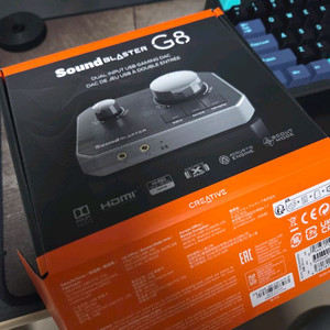 SoundBlaster G8 사운드블라스터 G8 미사용