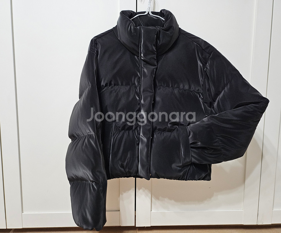 지오다노 벨벳 레더 숏 푸퍼 S--0