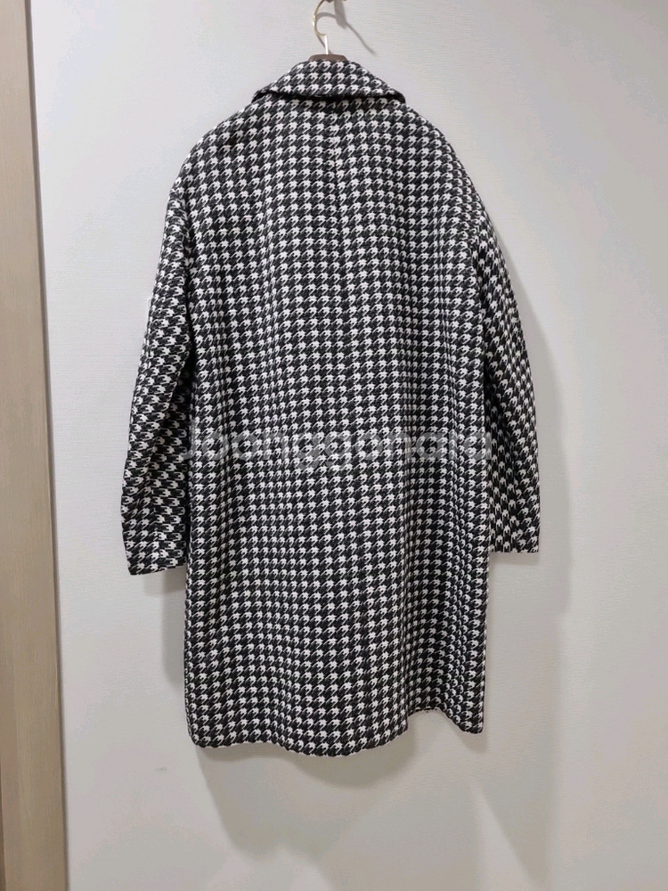 SJSJ 하운드투스 체크 코트--4