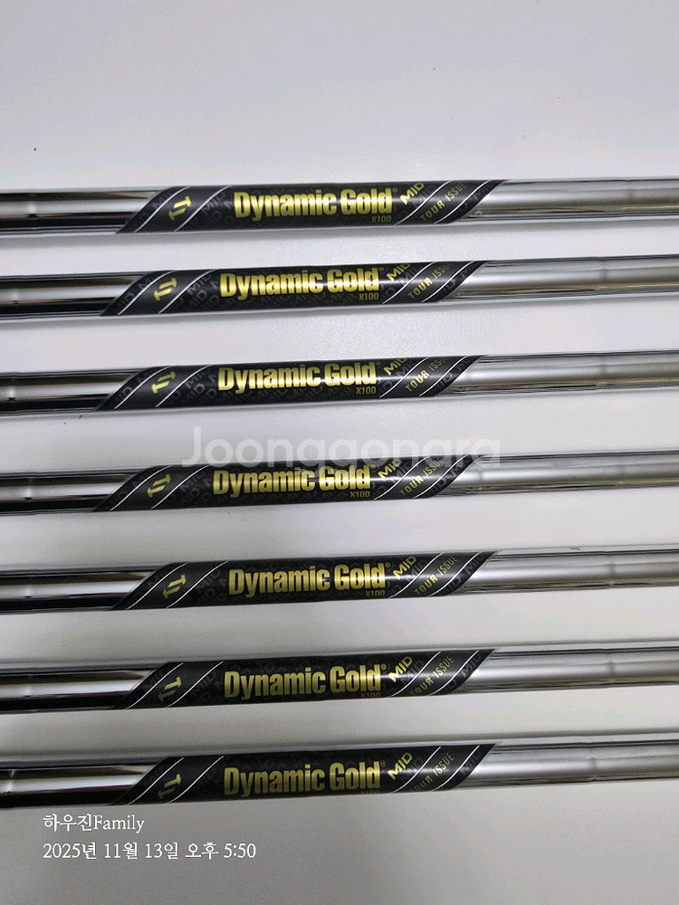 다이나믹골드 투어이슈 미드 X100 4-P 샤프트--1