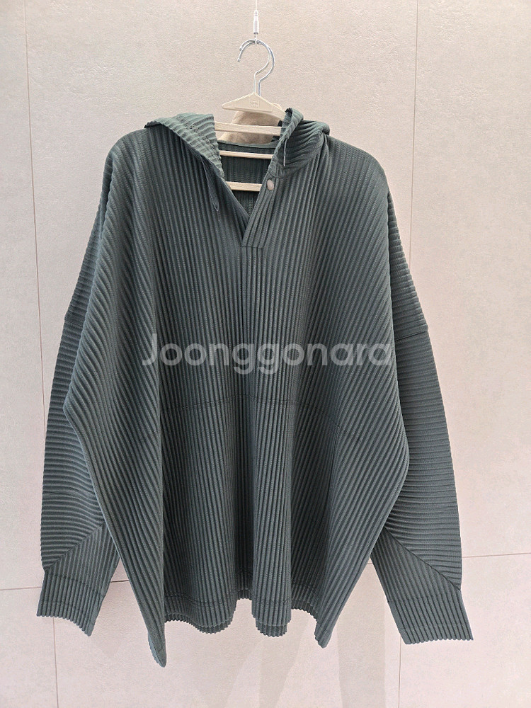 옴므플리세 후드 아노락--1