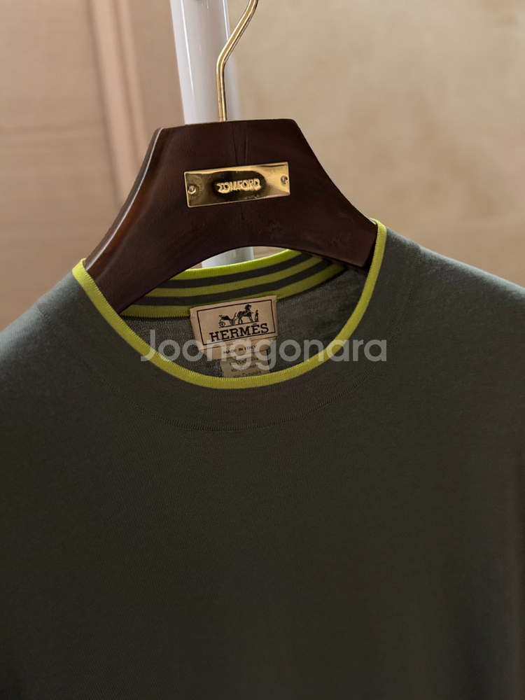 에르메스 캐시미어 니트--1