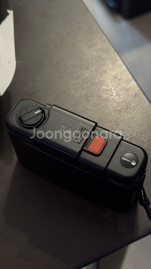 올림푸스 xa 필름카메라 (케이스 + 플래쉬)--3