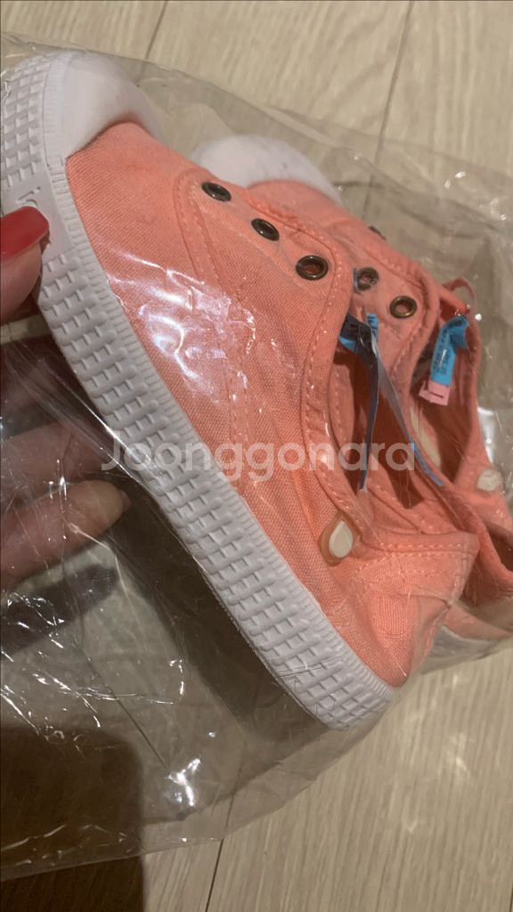 이고르 베리 스니커즈 26사이즈 핑크--4