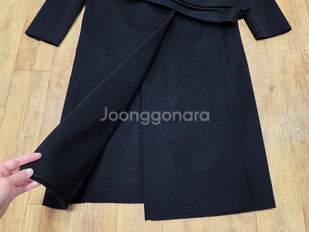 브플먼트(VPPLEMENT) 캐시 블렌드 벨티드 핸드메이드코트 55--7