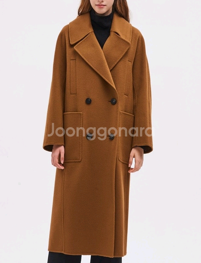 정가 79만 9천원! 시스템 SYSTEM 18 핸드메이드 더블 코트 (66)--1