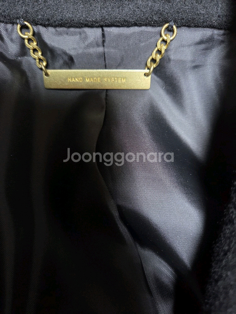 정가 79만 9천원! 시스템 SYSTEM 18 핸드메이드 더블 코트 (66)--8