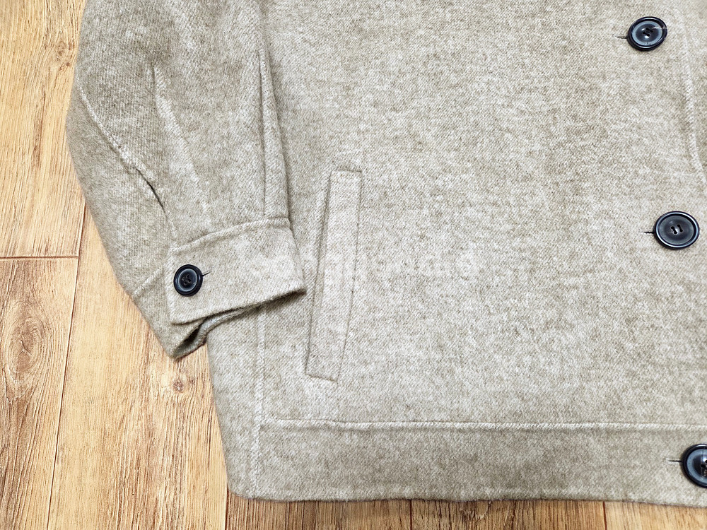 아카이브제이투유(ARCHIVE JTOU) 숏 핸드메이드 울코트 프리사이즈--7