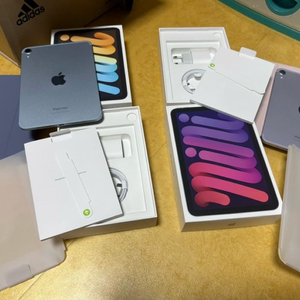 아이패드 미니 7세대 512 셀룰러 단순개봉 미사용 퍼플