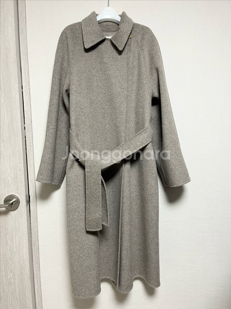 리이 RE RHEE 핸드메이드 울 블렌드 코트--5