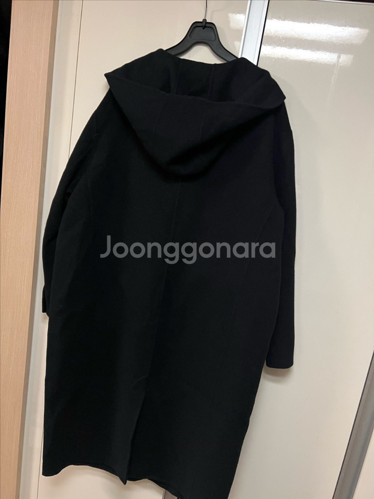 스튜디오톰보이 울 앙고라 후드 핸드메이드 코트 TOMBOY 롱 네이비--13