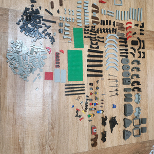 레고 올드 성벌크 및 미니피규어입니다