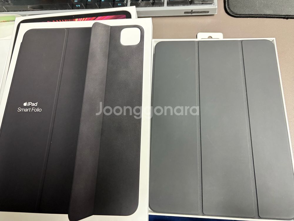 아이패드프로 11 m1 + 애플펜슬2세대 + 정품 스마트폴리오 + 기타악세사리--4