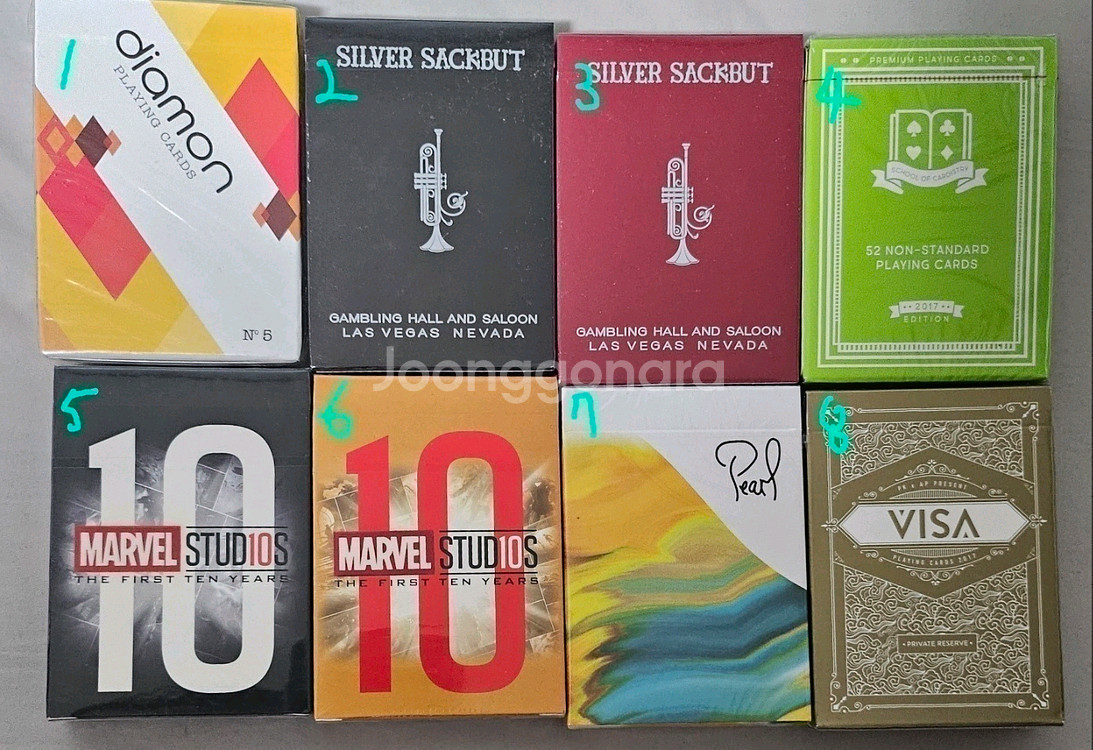 [10%추가 할인] 미개봉 바이시클 마술카드 플레잉카드--0