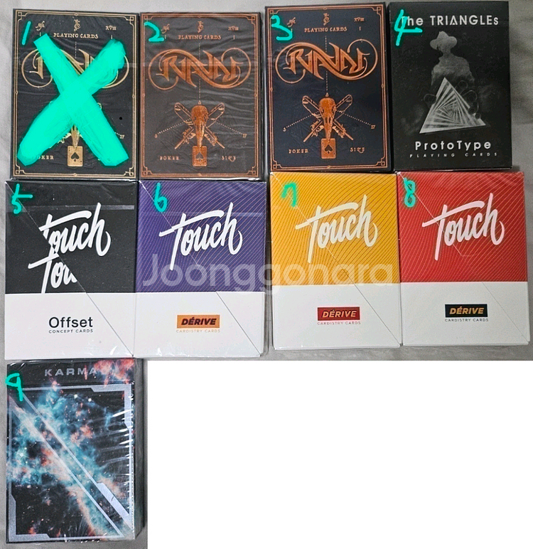 [10%추가 할인] 미개봉 바이시클 마술카드 플레잉카드--1