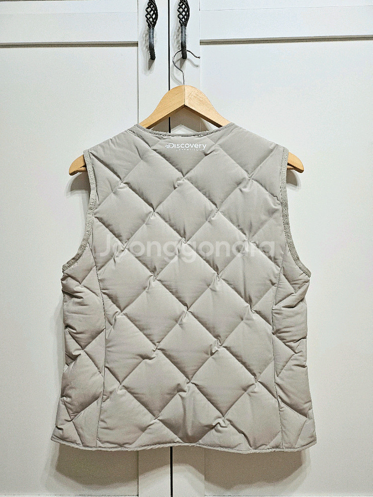 디스커버리 여성 패딩 조끼 90--2