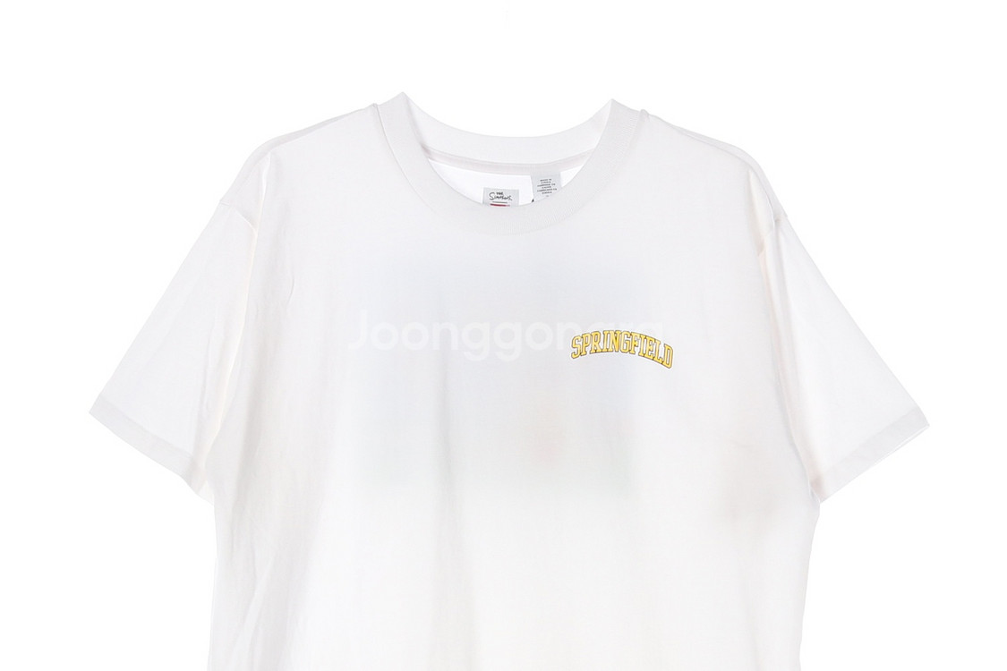 (새상품)[M]리바이스X심슨 스프링필드 프린팅 반팔 티셔츠--1