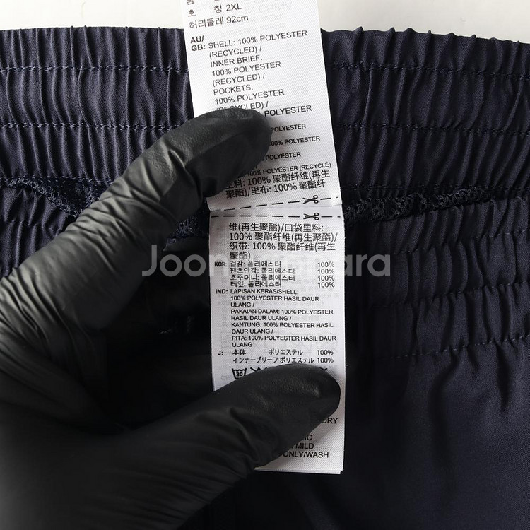 [XXL]아디다스 네이비 삼선 쇼츠 반바지 밴딩 바지 팬츠--5