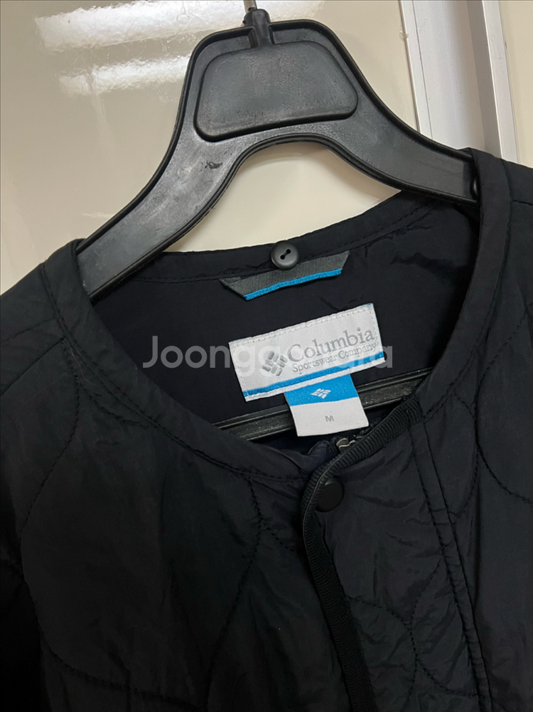 22년 컬럼비아 옴니히트 발열 퀼팅 롱점퍼 자켓 누빔 패딩 경량 블랙 검정--8