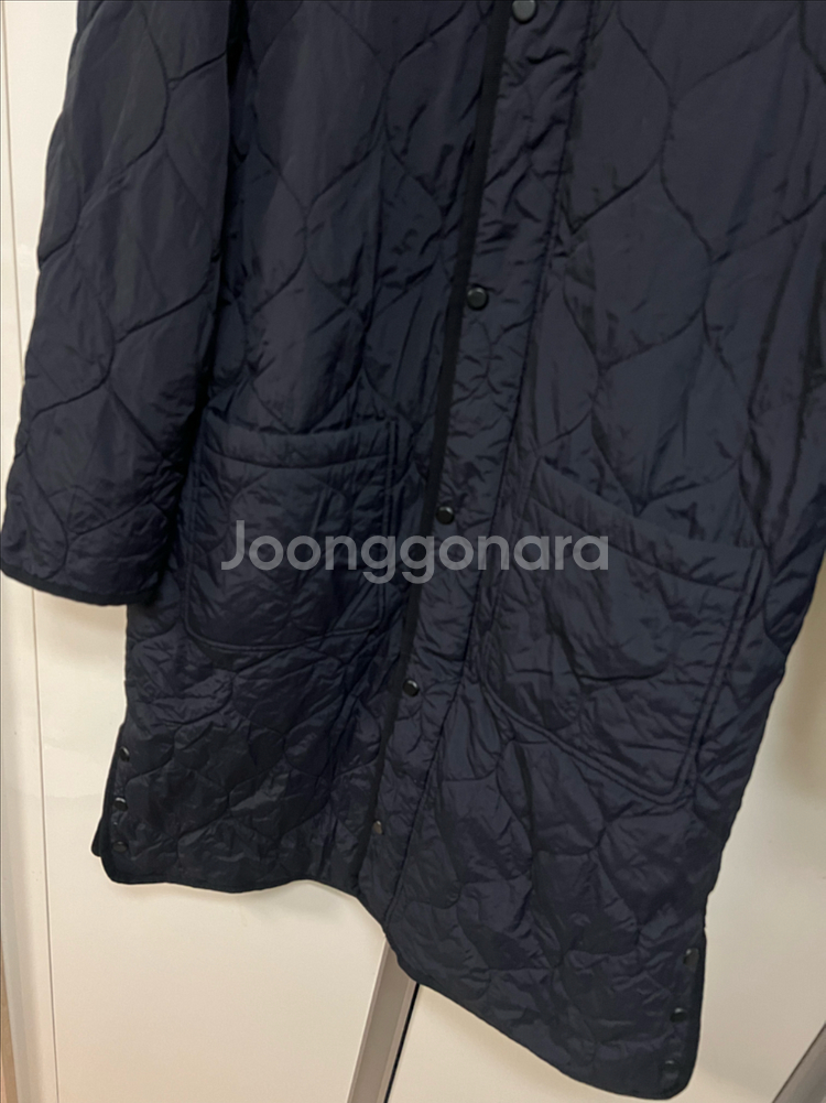 22년 컬럼비아 옴니히트 발열 퀼팅 롱점퍼 자켓 누빔 패딩 경량 블랙 검정--12