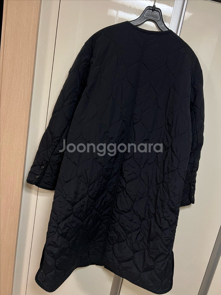 22년 컬럼비아 옴니히트 발열 퀼팅 롱점퍼 자켓 누빔 패딩 경량 블랙 검정--13