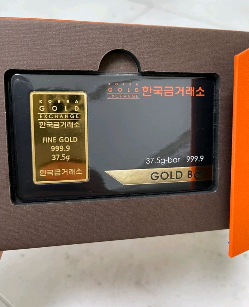 한국금거래소 순금 골드바 37.5g