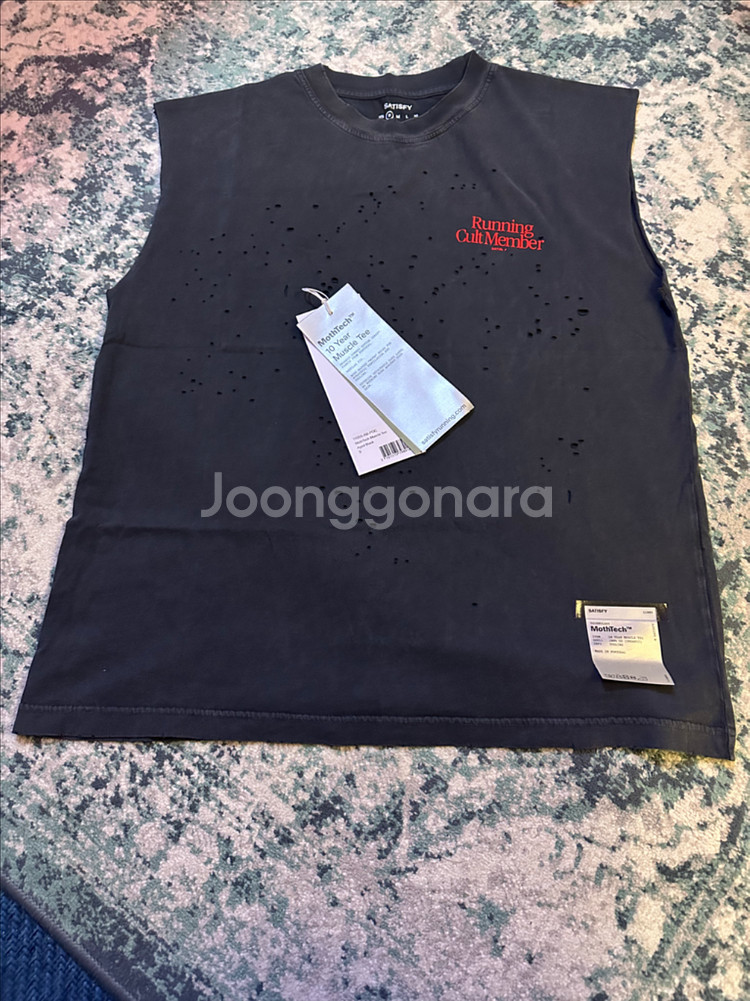 새티스파이 세티스파이 10주년 머슬 나시 티--0