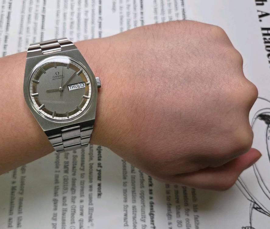 레어] 빈티지 오메가 제네브 데이데이트 희귀 동심원 다 이미지