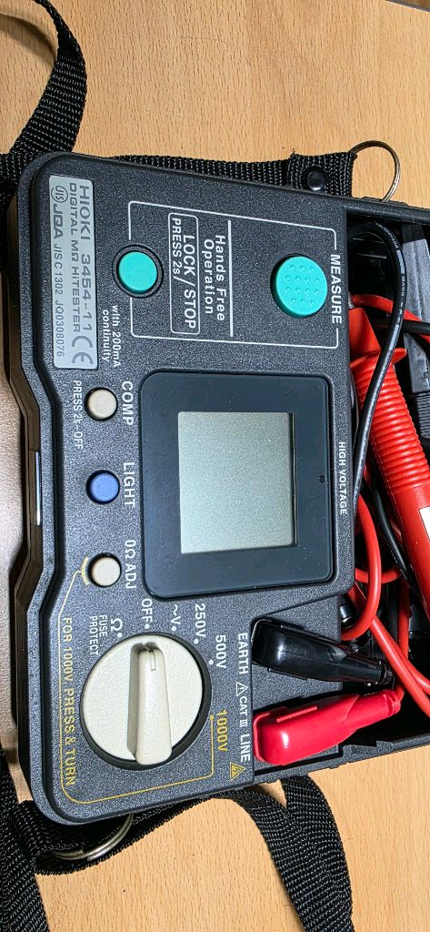 HIOKI 3454-11 디지털 절연 저항계(가격 내림) 이미지