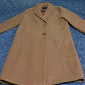 미쏘 모직 롱코트 브라운 (S)