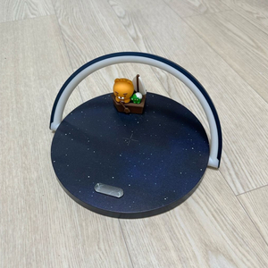 카카오프렌즈 라이언 조각배 무드등(무선충전 가능)