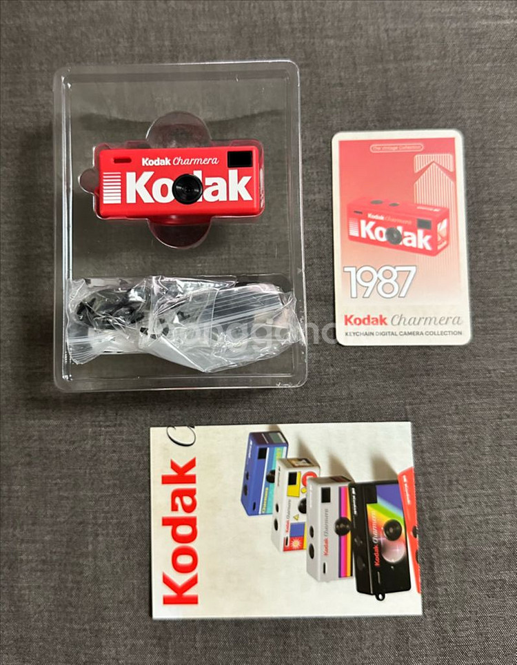 코닥 차메라 키링(레드)--2