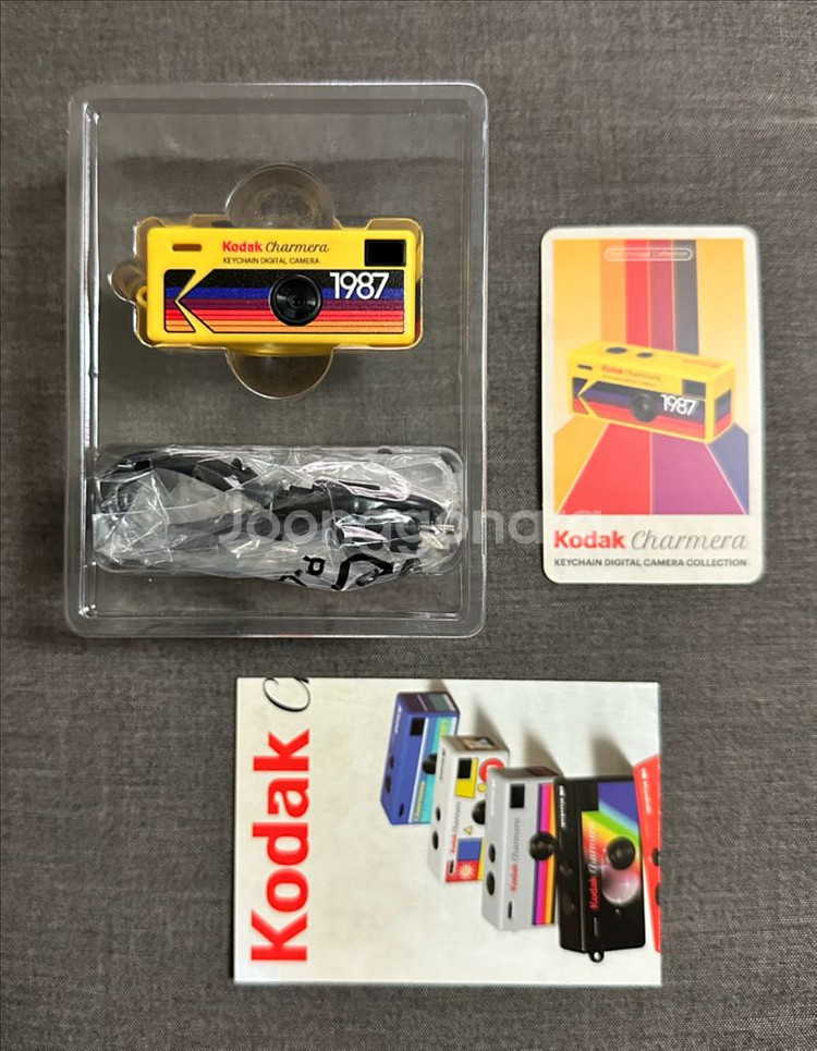 코닥 차메라 키링(레드)--1